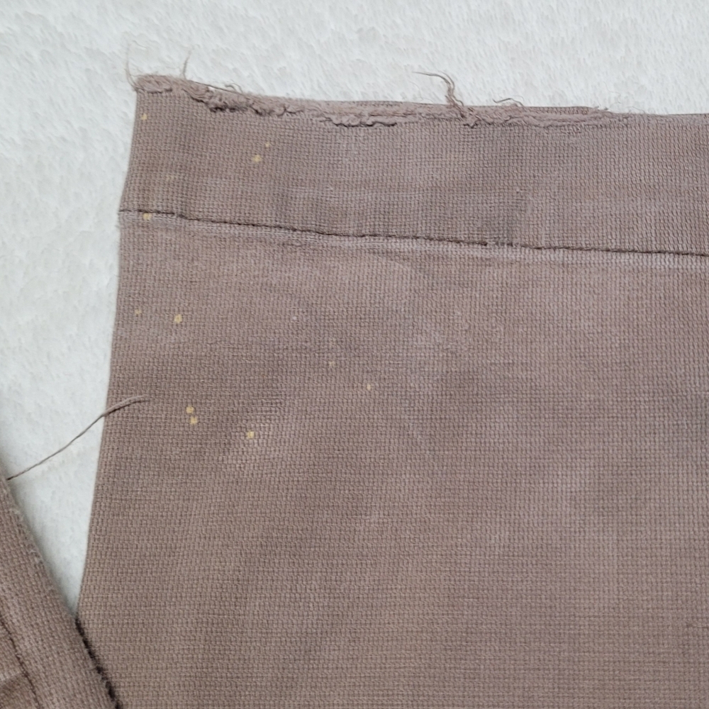 Hollister Surf Company Stretch Vintage 90s Taupe Low Rise Flared Pants Trousers - Picture 9 of 9